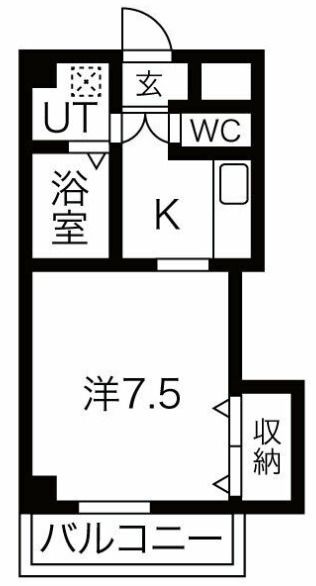 5階の間取り図