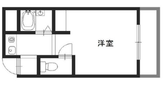 4階の間取り図