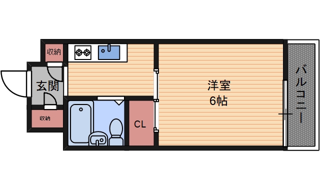 2階の間取り図