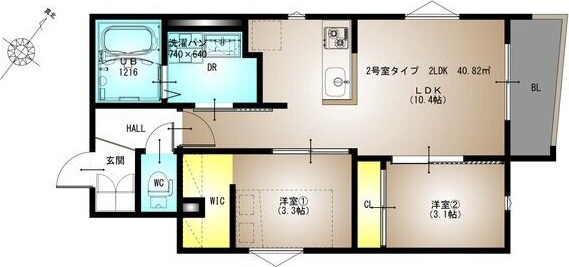 間取図