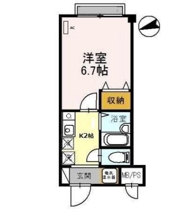 3階の間取り図