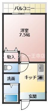 3階の間取り図