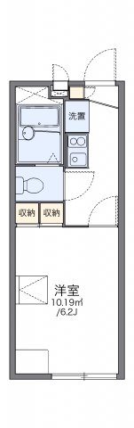 2階の間取り図
