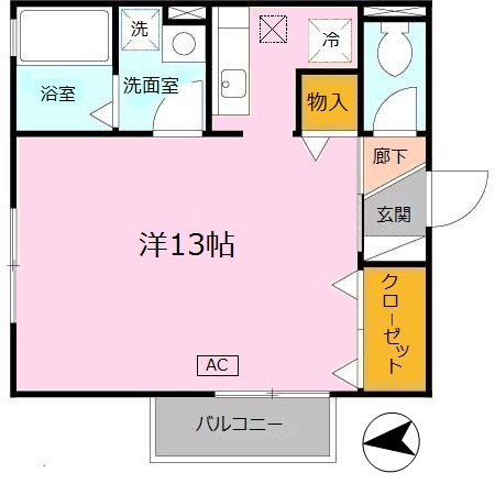 1階の間取り図
