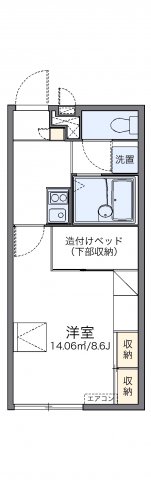 1階の間取り図