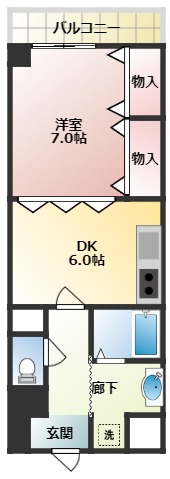 3階の間取り図