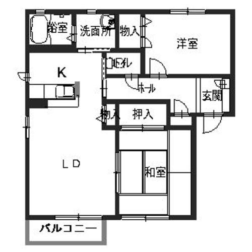 1階の間取り図