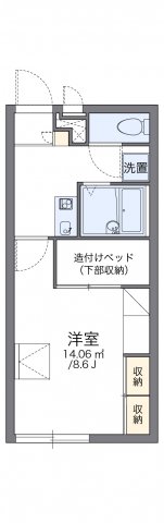 2階の間取り図