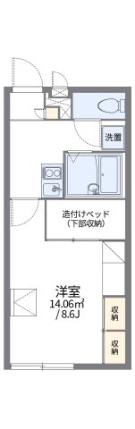 1階の間取り図