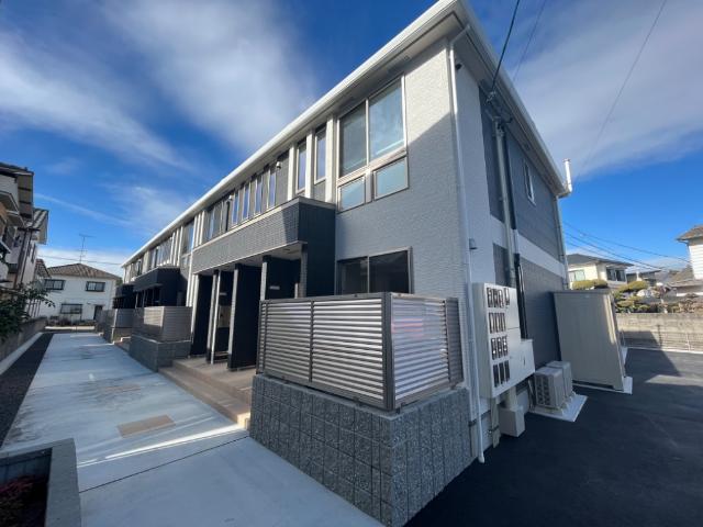 橿原市十市町アパート新築工事の外観