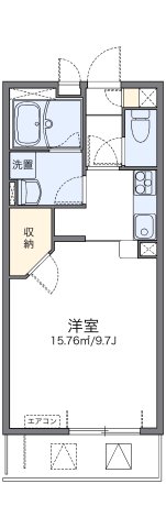 2階の間取り図