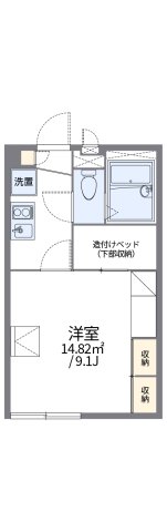 2階の間取り図