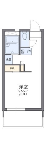2階の間取り図