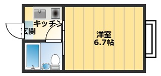 1階の間取り図