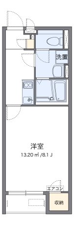2階の間取り図