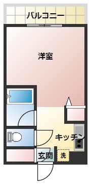 4階の間取り図