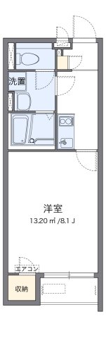 2階の間取り図