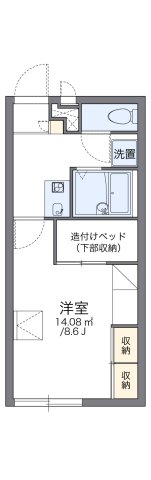 代表的な間取のため実際の間取とは異なる場合があります