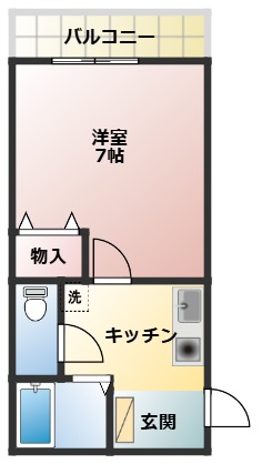 3階の間取り図
