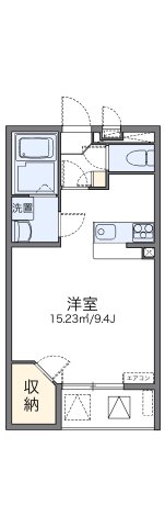 2階の間取り図