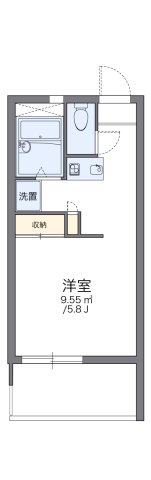 2階の間取り図