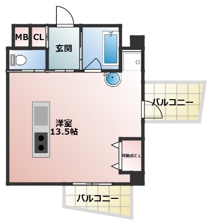 3階の間取り図