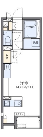 2階の間取り図
