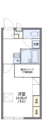 1階の間取り図