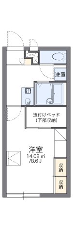 2階の間取り図