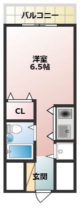 2階の間取り図
