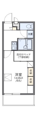 2階の間取り図