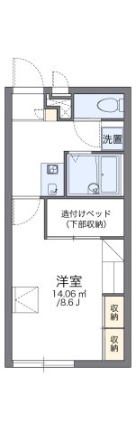 2階の間取り図