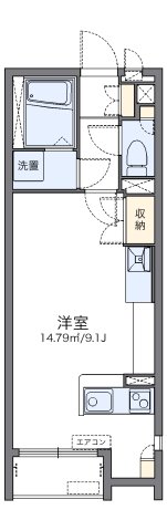 2階の間取り図