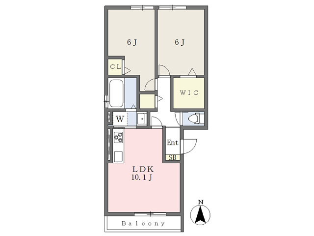 3階の間取り図