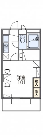 代表的な間取のため実際の間取とは異なる場合があります