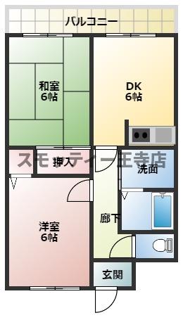1階の間取り図
