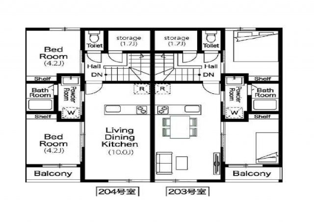 間取図