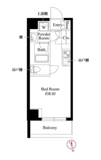 5階の間取り図