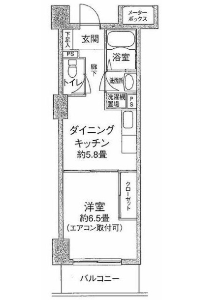 3階の間取り図