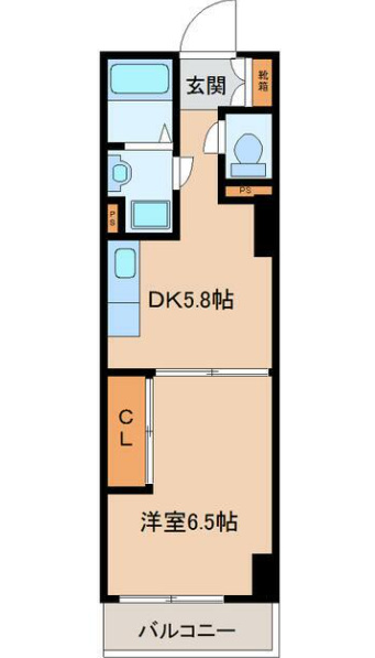 4階の間取り図