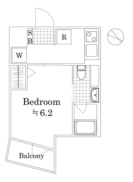 5階の間取り図