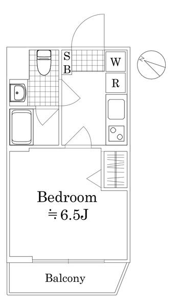 2階の間取り図