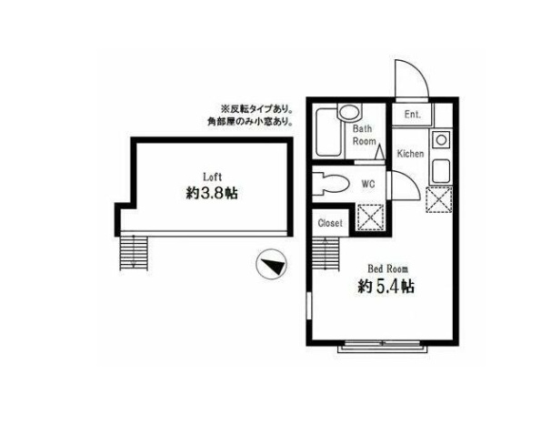 1階の間取り図