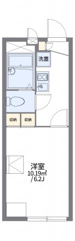 2階の間取り図