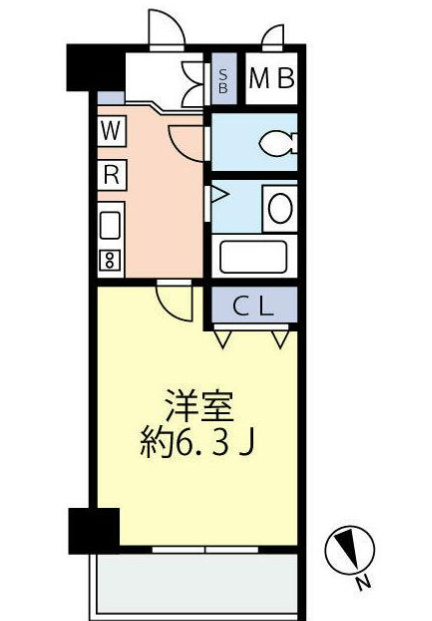 1階の間取り図