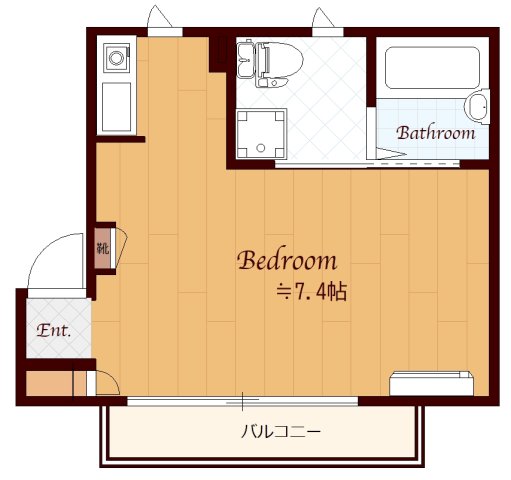 1階の間取り図