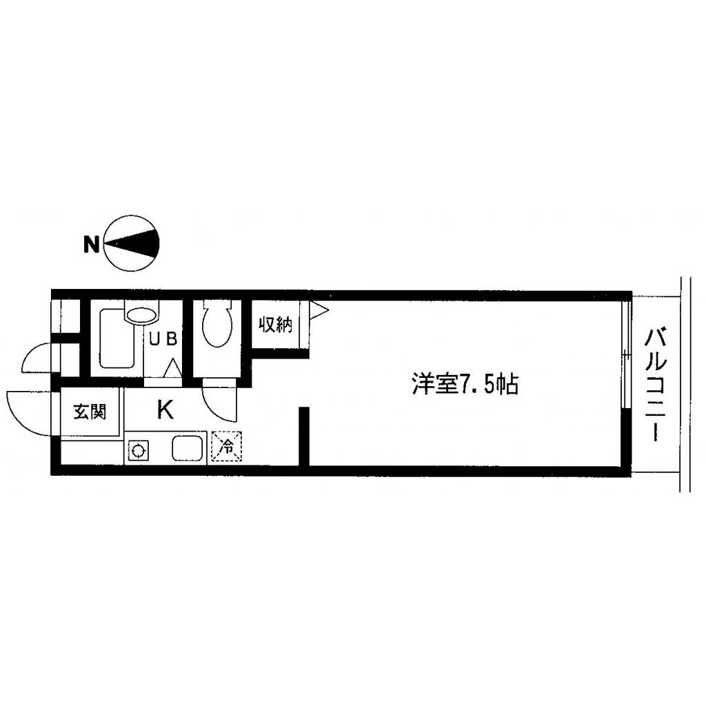 3階の間取り図