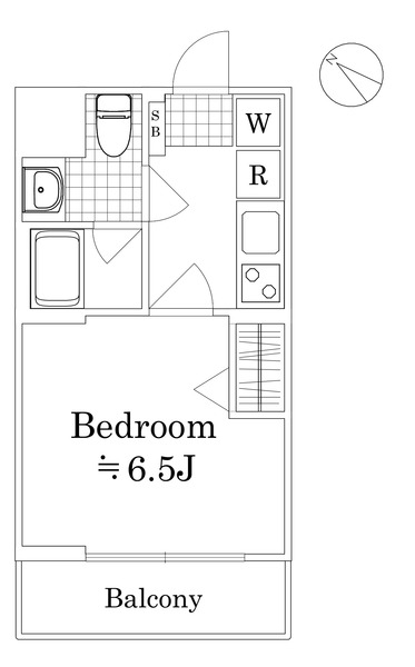 2階の間取り図