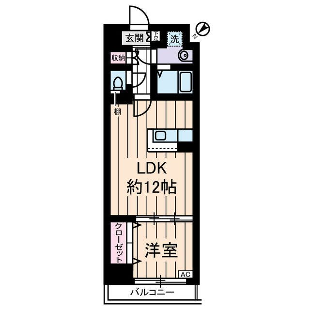 3階の間取り図