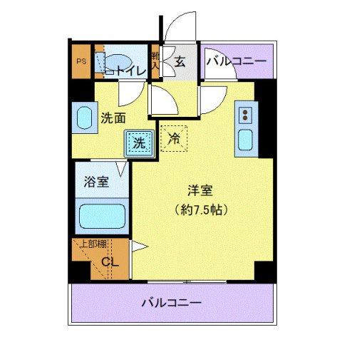 3階の間取り図